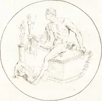 An illustration from Recueil de trois cent têtes et sujets de composition [graphic] (1775)