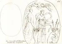 Picture 134 of 305 from Recueil de trois cent têtes et sujets de composition [graphic] (1775), leaf 140