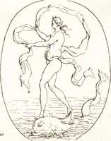 An illustration from Recueil de trois cent têtes et sujets de composition [graphic] (1775)