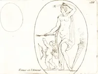 Picture 140 of 305 from Recueil de trois cent têtes et sujets de composition [graphic] (1775), leaf 146