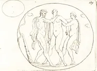 An illustration from Recueil de trois cent têtes et sujets de composition [graphic] (1775)
