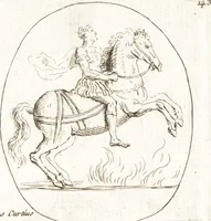 An illustration from Recueil de trois cent têtes et sujets de composition [graphic] (1775)