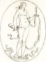 An illustration from Recueil de trois cent têtes et sujets de composition [graphic] (1775)