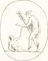 An illustration from Recueil de trois cent têtes et sujets de composition [graphic] (1775)