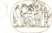 An illustration from Recueil de trois cent têtes et sujets de composition [graphic] (1775)