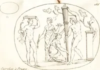 Picture 168 of 305 from Recueil de trois cent têtes et sujets de composition [graphic] (1775), leaf 174