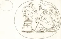 An illustration from Recueil de trois cent têtes et sujets de composition [graphic] (1775)