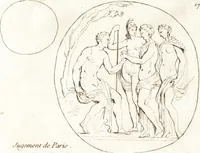 Picture 174 of 305 from Recueil de trois cent têtes et sujets de composition [graphic] (1775), leaf 180