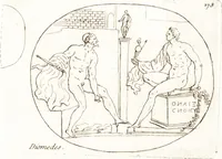 Picture 175 of 305 from Recueil de trois cent têtes et sujets de composition [graphic] (1775), leaf 182