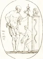 Picture 177 of 305 from Recueil de trois cent têtes et sujets de composition [graphic] (1775), leaf 184