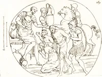 An illustration from Recueil de trois cent têtes et sujets de composition [graphic] (1775)