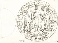 Picture 202 of 305 from Recueil de trois cent têtes et sujets de composition [graphic] (1775), leaf 208