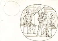 Picture 216 of 305 from Recueil de trois cent têtes et sujets de composition [graphic] (1775), leaf 222