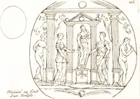Picture 217 of 305 from Recueil de trois cent têtes et sujets de composition [graphic] (1775), leaf 224