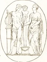 An illustration from Recueil de trois cent têtes et sujets de composition [graphic] (1775)