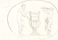 An illustration from Recueil de trois cent têtes et sujets de composition [graphic] (1775)