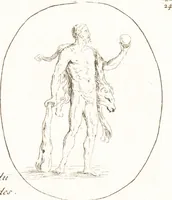 An illustration from Recueil de trois cent têtes et sujets de composition [graphic] (1775)