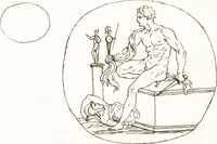 An illustration from Recueil de trois cent têtes et sujets de composition [graphic] (1775)