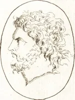An illustration from Recueil de trois cent têtes et sujets de composition [graphic] (1775)