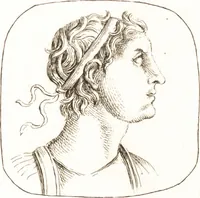 An illustration from Recueil de trois cent têtes et sujets de composition [graphic] (1775)