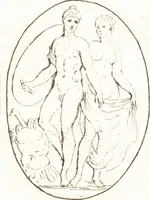 An illustration from Recueil de trois cent têtes et sujets de composition [graphic] (1775)