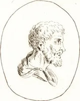 An illustration from Recueil de trois cent têtes et sujets de composition [graphic] (1775)