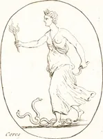Picture 300 of 305 from Recueil de trois cent têtes et sujets de composition [graphic] (1775), leaf 304