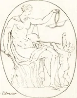 An illustration from Recueil de trois cent têtes et sujets de composition [graphic] (1775)