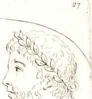 Picture 30 of 305 from Recueil de trois cent têtes et sujets de composition [graphic] (1775), leaf 36