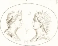 An illustration from Recueil de trois cent têtes et sujets de composition [graphic] (1775)