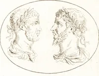 An illustration from Recueil de trois cent têtes et sujets de composition [graphic] (1775)
