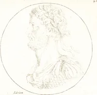 Picture 44 of 305 from Recueil de trois cent têtes et sujets de composition [graphic] (1775), leaf 50