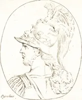 An illustration from Recueil de trois cent têtes et sujets de composition [graphic] (1775)