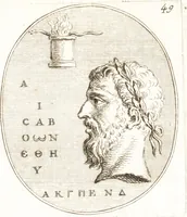 An illustration from Recueil de trois cent têtes et sujets de composition [graphic] (1775)
