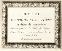Picture 2 of 305 from Recueil de trois cent têtes et sujets de composition [graphic] (1775), leaf 6