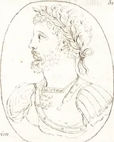 An illustration from Recueil de trois cent têtes et sujets de composition [graphic] (1775)