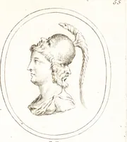 An illustration from Recueil de trois cent têtes et sujets de composition [graphic] (1775)