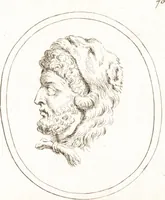 An illustration from Recueil de trois cent têtes et sujets de composition [graphic] (1775)