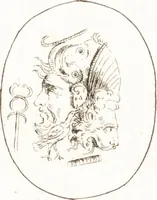 An illustration from Recueil de trois cent têtes et sujets de composition [graphic] (1775)