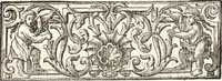 An illustration from Catalogue d'une riche et precieuse collection de tableaux des meilleurs & plus célébres maîtres des ecoles d'Italie, des Pays-Bas & de France, qui composent le cabinet de feu Messire Gabriel-François-Joseph de Verhulst : dont les héritiers proposent l'acquisition en total & en masse (1779)