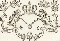 An illustration from Catalogue d'une riche et precieuse collection de tableaux des meilleurs & plus célébres maîtres des ecoles d'Italie, des Pays-Bas & de France, qui composent le cabinet de feu Messire Gabriel-François-Joseph de Verhulst : dont les héritiers proposent l'acquisition en total & en masse (1779)
