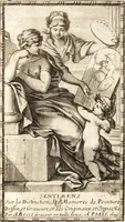An illustration from Sentimens sur la distinction des diuerses manieres de peinture, dessein & graueure, & des originaux d'auec leurs copies : ensemble du choix des sujets, & des chemins pour arriuer facilement & promptement à bien pourtraire (1649)