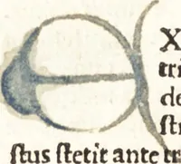 An illustration from Speculum passionis Domini Nostri Ihesu Christi : in quo relucẽt hec omnia singulariter vere & absolute, puta omnis p[er]fectio yerarchie, omniũ fidelium beatitudo, omnes virtutes, dona, fructus, et spiritualiũ bonorũ omnium efficacia, quod in fine prime partis huius speculi manifestissime cõprobat̃ (1507)