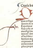 Picture 78 of 142 from Speculum passionis Domini Nostri Ihesu Christi : in quo relucẽt hec omnia singulariter vere & absolute, puta omnis p[er]fectio yerarchie, omniũ fidelium beatitudo, omnes virtutes, dona, fructus, et spiritualiũ bonorũ omnium efficacia, quod in fine prime partis huius speculi manifestissime cõprobat̃ (1507), leaf 105
