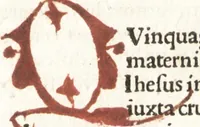 Picture 96 of 142 from Speculum passionis Domini Nostri Ihesu Christi : in quo relucẽt hec omnia singulariter vere & absolute, puta omnis p[er]fectio yerarchie, omniũ fidelium beatitudo, omnes virtutes, dona, fructus, et spiritualiũ bonorũ omnium efficacia, quod in fine prime partis huius speculi manifestissime cõprobat̃ (1507), leaf 122