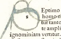 An illustration from Speculum passionis Domini Nostri Ihesu Christi : in quo relucẽt hec omnia singulariter vere & absolute, puta omnis p[er]fectio yerarchie, omniũ fidelium beatitudo, omnes virtutes, dona, fructus, et spiritualiũ bonorũ omnium efficacia, quod in fine prime partis huius speculi manifestissime cõprobat̃ (1507)