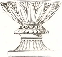 An illustration from Der Stil in den technischen und tektonischen Künsten, oder, Praktische Aesthetik : ein Handbuch für Techniker, Künstler und Kunstfreunde (1860)