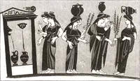 An illustration from Der Stil in den technischen und tektonischen Künsten, oder, Praktische Aesthetik : ein Handbuch für Techniker, Künstler und Kunstfreunde (1860)