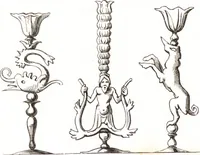 Picture 114 of 212 from Der Stil in den technischen und tektonischen Künsten, oder, Praktische Aesthetik : ein Handbuch für Techniker, Künstler und Kunstfreunde (1860), leaf 218