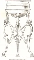 An illustration from Der Stil in den technischen und tektonischen Künsten, oder, Praktische Aesthetik : ein Handbuch für Techniker, Künstler und Kunstfreunde (1860)